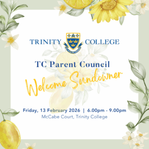 2026 TC Parent Council Welcome Sundowner