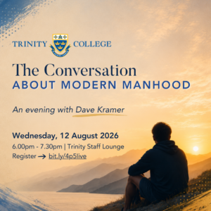 Year 10 father-son workshop: "The Conversation about Modern Manhood" - An Evening with Dave Kramer